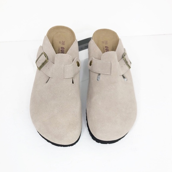 Guoluofei tan Suede mules - Picture 9 of 11